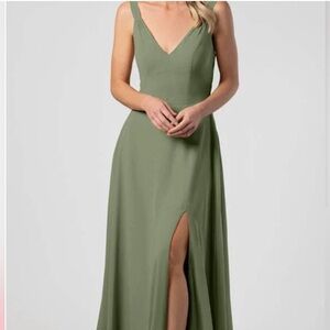 Kennedy Blue Size 4 Moss Green Bridesmaids Dress
